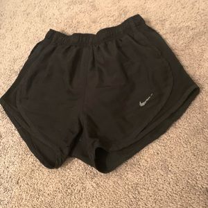 Black Nike XS Athletic Shorts